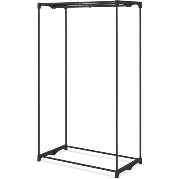 Portable Wardrobe Organizer with Hanging Rack - Black, 19.75 x 36 x 64” - Picture 6 of 6